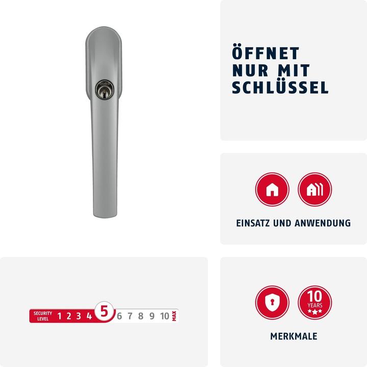 Produktbild Abus FG300 stainless steel finish AL0125