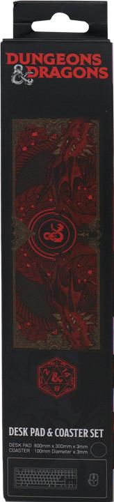 Image du produit Fanattik Dungeons & Dragons ensemble sous-mains revêtu & sous-verre Graphic (80 x 30 cm)