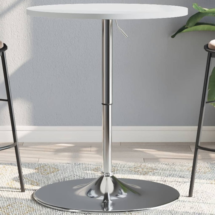 Produktbild VidaXL Bartisch 60 x 60 x 90 cm Verchromter
