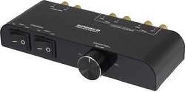 Actual product image SpeaKa Professional Port LautsprecherUmschalter (Audio Switch)