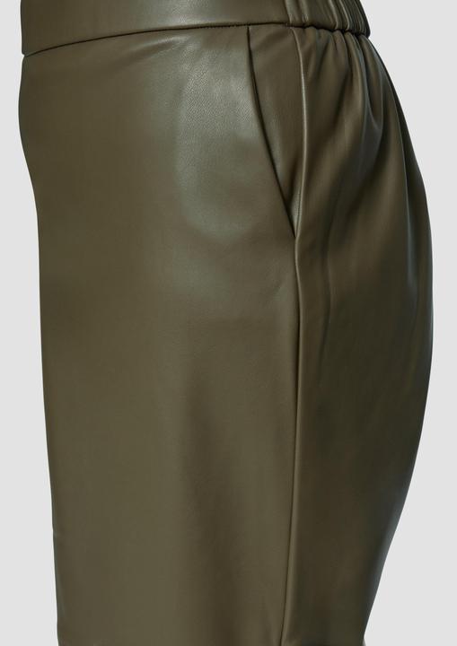 Produktbild S.Oliver Hose Culotte aus Lederimitat mit Nahtdetails (50)