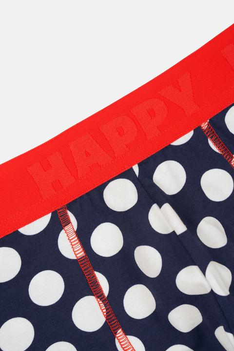 Produktbild Happy Socks 1-Pack Navy Big Dot Short Boxer (L, Einzelpack)