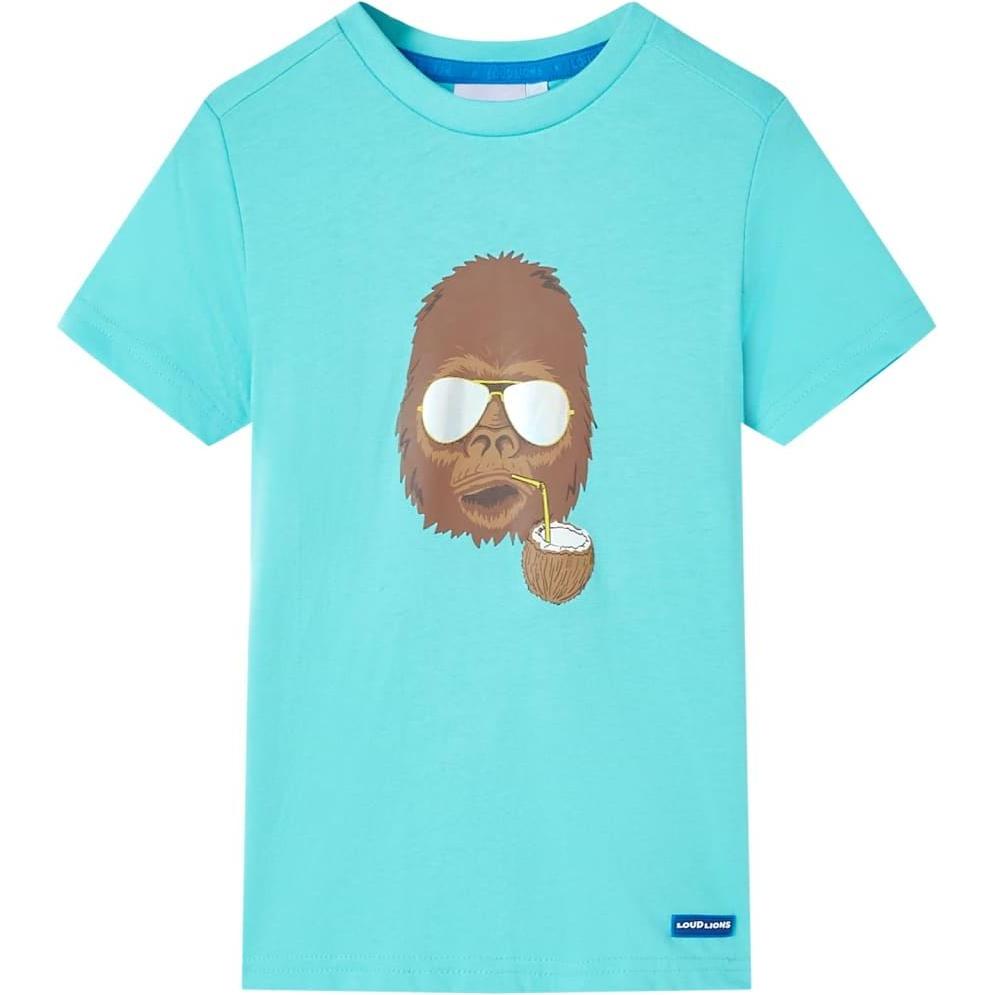 VidaXL, Jungen, Shirt, Jacklin, Blau, (140)