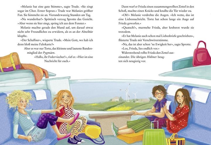 Produktbild Die wilden Hühner auf Klassenfahrt (Deutsch, Cornelia Funke, Florentine Prechtel, 2018)