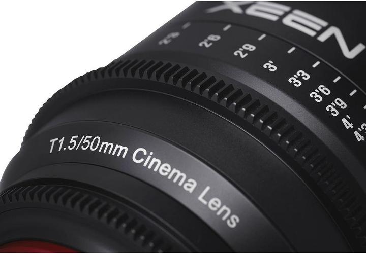 Productafbeelding Samyang XEEN 50mm T1.5 FF Cine Sony E (Sony E, Volledig formaat)