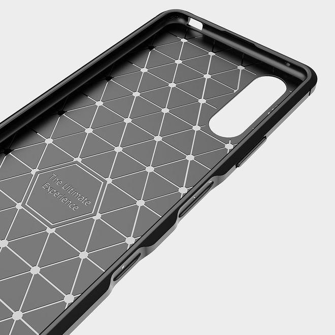 Image du produit MU Style Série Softcase TPU en fibre de carbone (Sony Xperia 10 III)