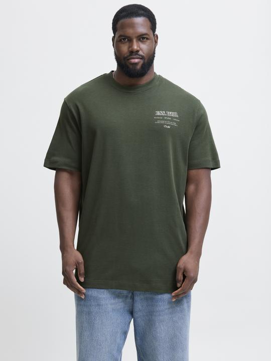 Actual product image Jack & Jones Jjeurban Edge Studio Tee Ss Sn Pls (4XL)