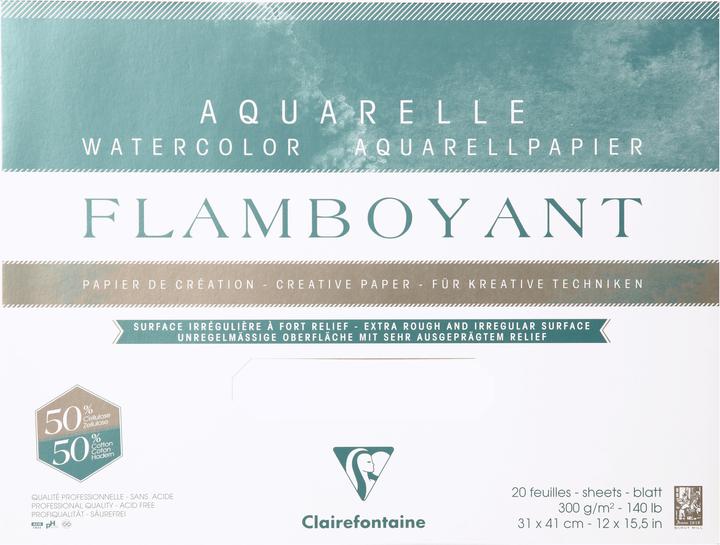 Actual product image Clairefontaine Moist techniques (300 g/m², 20 x)