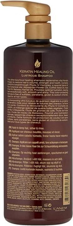 Produktbild L'Anza Keratin Healing Oil - Shampoo (950 ml, Flüssiges Shampoo)