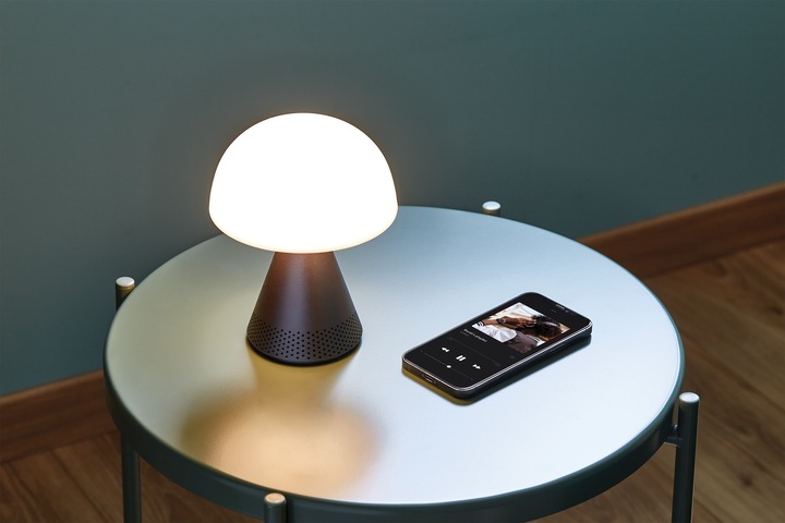 Actual product image Lexon Table lamp MINA dark grey