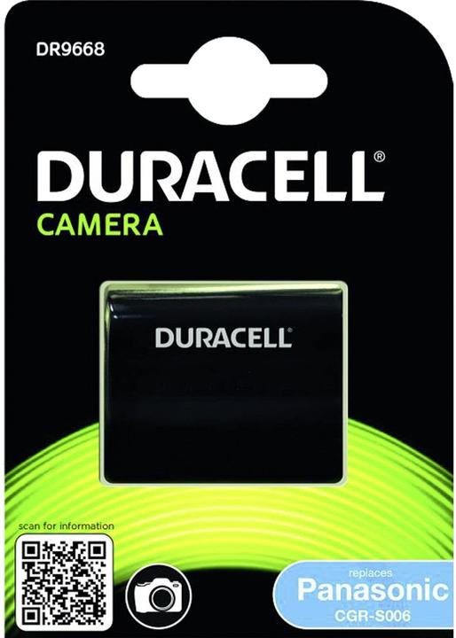 Produktbild Duracell Lithium-Ionen-Akku CGA-S006 (Kamera Akku)