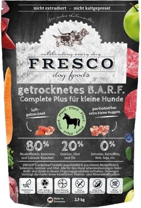 Produktbild Fresco Trockenbarf Complete Plus Mini Pferd (Adult, Senior, Junior, 1 Stk., 2560 g)