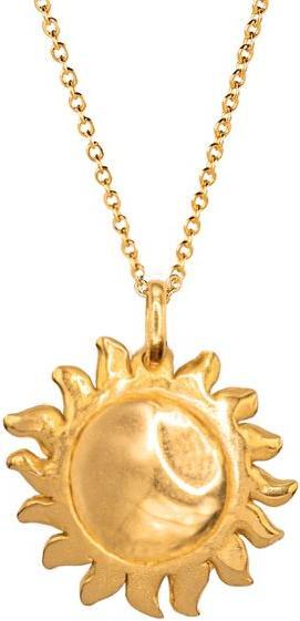 Produktbild Alhaja Halskette "Sole mio" (Messing vergoldet mit 18 Karat Gold)