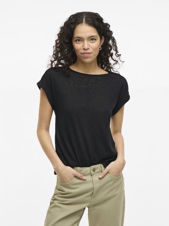 Produktbild Vila Rundhals Oberteil mit kurzen Ärmeln (XS)