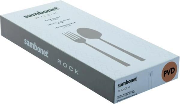 Produktbild Sambonet Rock Servierbesteck 2tlg. Gold (Serviergabel)