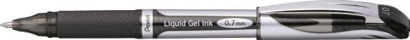 Produktbild Pentel EnerGel Xm Gelschreiber mit Kappe Fein Schwarz 12 Stück(e) (Black Ink, 12 x)
