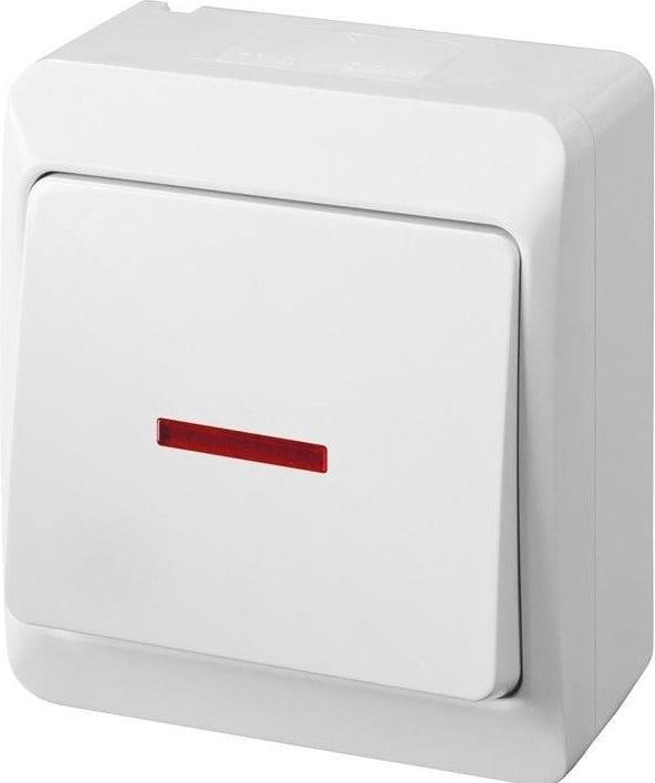 Elektro-Plast TWO WAY SWICH 0341-02 IP44 WHITE LIGHT