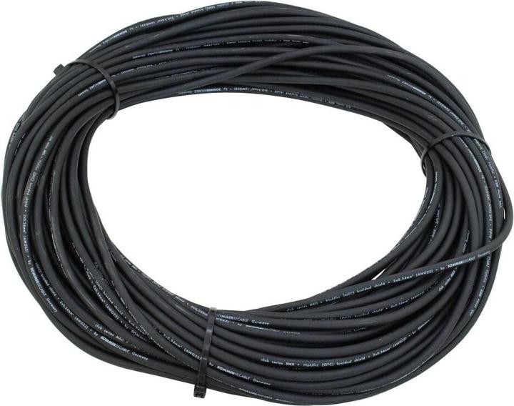 Actual product image Sommer Cable Microphone cable 2x0,34 100m sw CLUB SERIES (100 m)