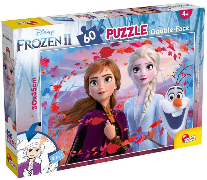 Immagine prodotto Lisciani Puzzle da 60 Pezzi Double-Face - Frozen (60 pezzi)
