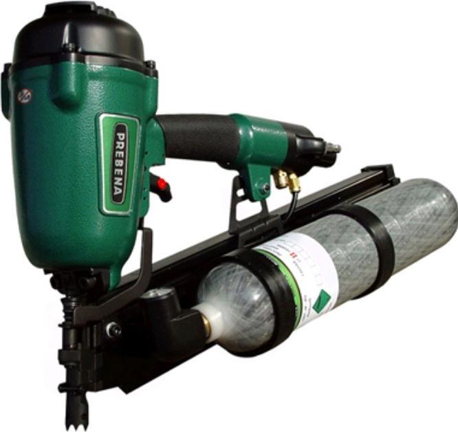 Actual product image Prebena Pneumatic cartridge nailer for round-head nails RK 5090 mm incl. 1 pc. Wiederbe
