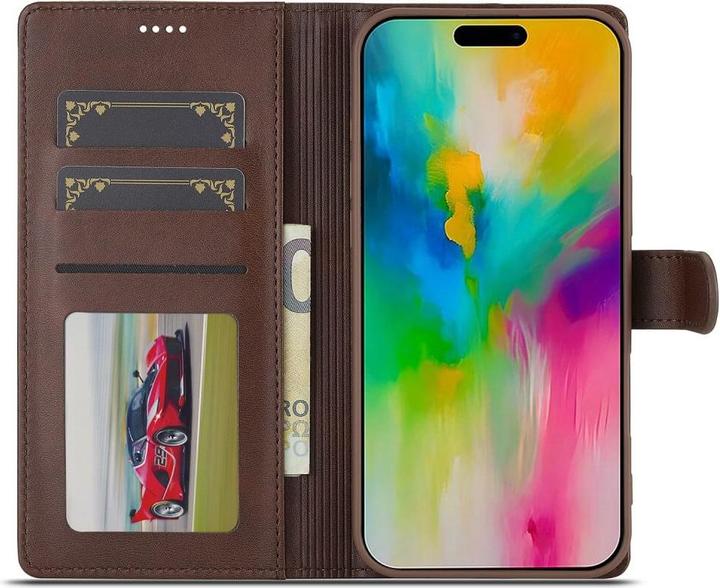 Produktbild Cover-Discount iPhone 16 Plus - LC.IMEEKE Leder Etui Hülle (Apple iPhone 16 Plus)