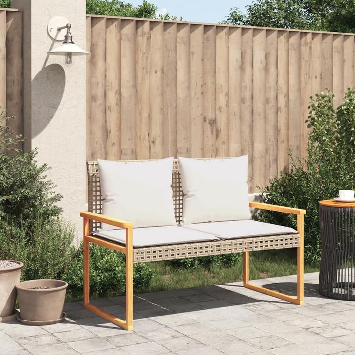 Image du produit vidaXL Ensemble salon de jardin 10 pièces avec coussins