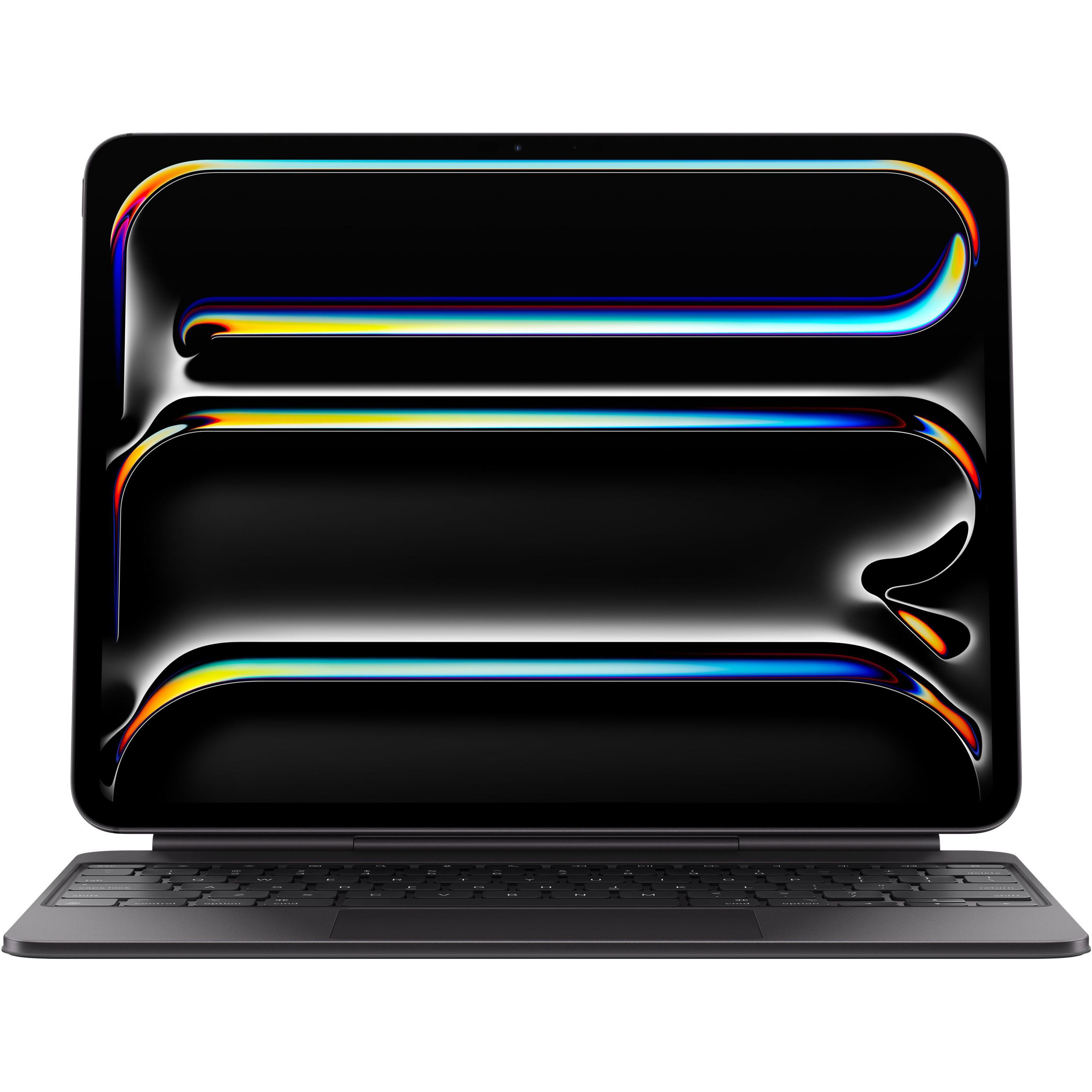 Apple Magic Keyboard (DE, iPad Pro 13 2024 (M4)), Tablet Tastatur, Schwarz