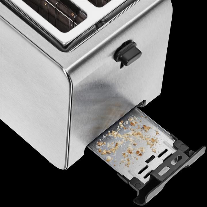 Actual product image WMF Stelio double-slot toaster with bread roll top and bagel function