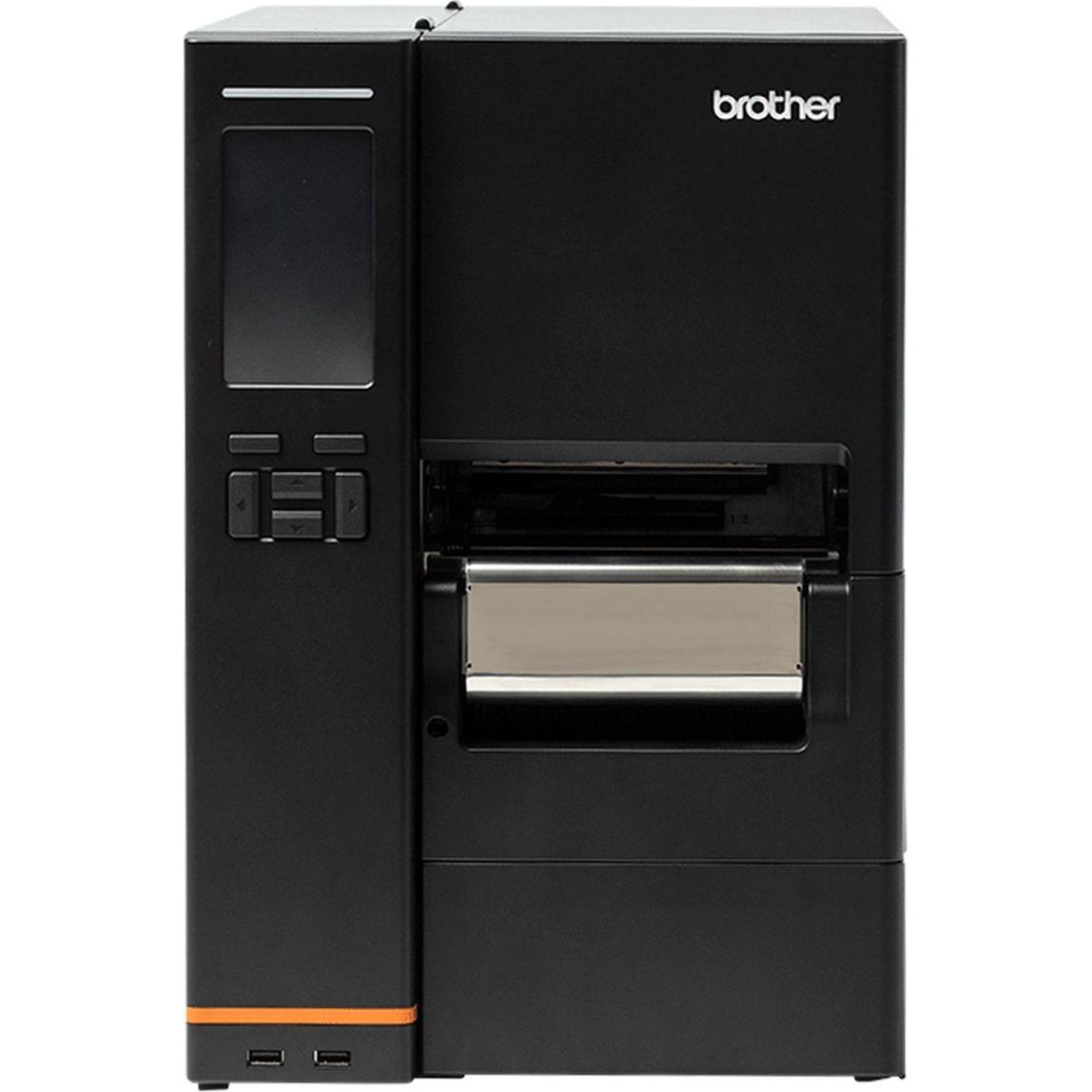 Brother Stampante di etichette P-touch TJ-4522TN (300 dpi), Stampante di etichette, Nero