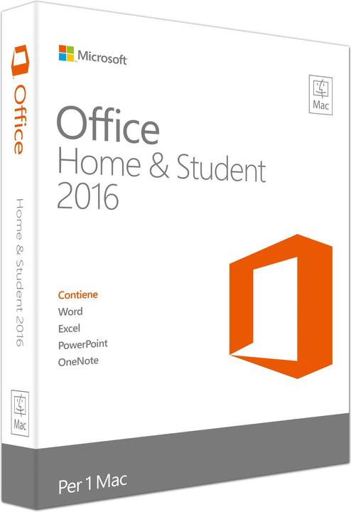 Actual product image Microsoft Office 2016 Home and Student (1 User, unlimited)