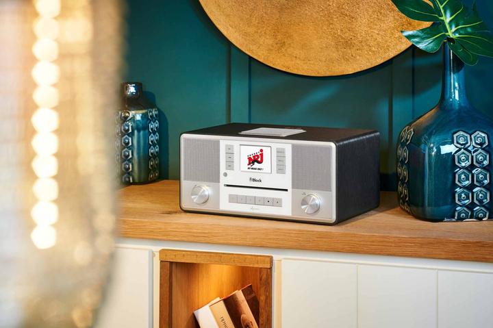 Actual product image Block Smart Radio Aurora Anthracite (DAB+, FM, KW, Web radio, Bluetooth, Wi-Fi)