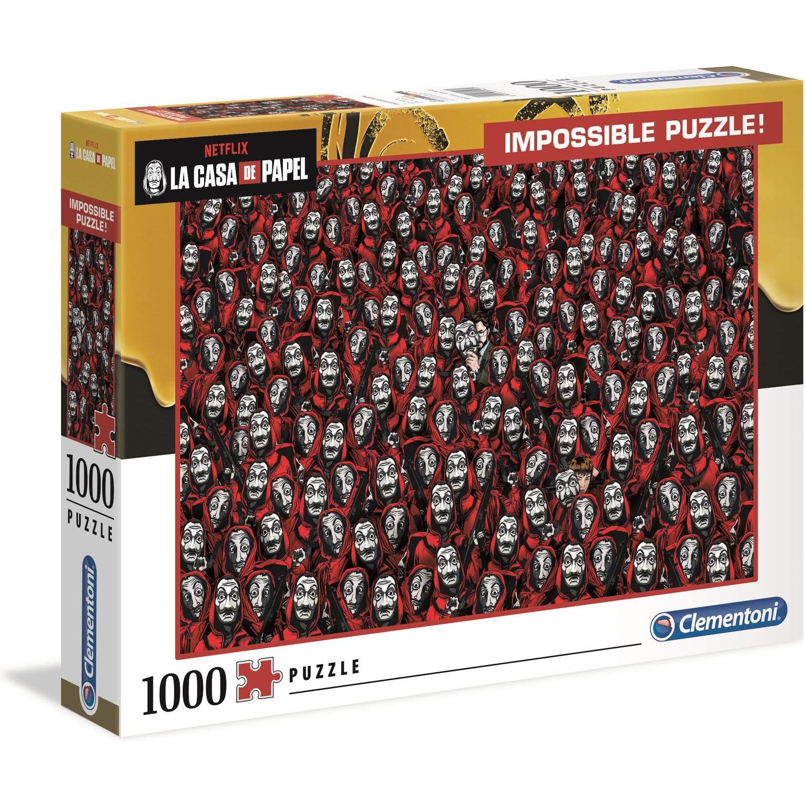 Clementoni Haus des Geldes: Masken - Dali (1000 Teile) (1000 Teile)