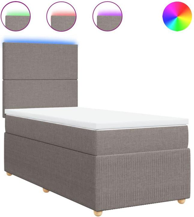 Produktbild vidaXL Boxspringbett (100 x 200 cm)