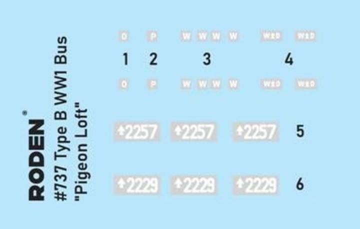 Produktbild Roden Type B WWI Bus "Pigeon Loft