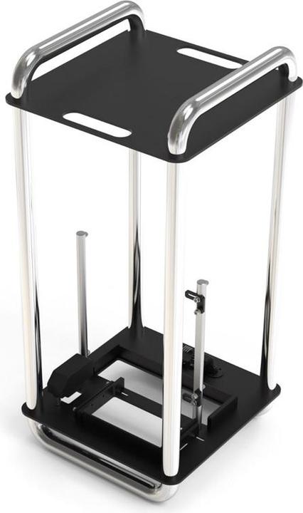 Produktbild Streacom DA6 XL Mini-ITX Gehäuse - chrom (Mini-ITX)