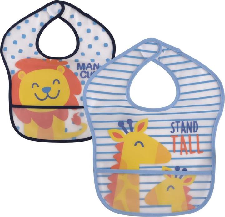 Actual product image Baby Care Baby Bib Set of 2 Bag (6 months)
