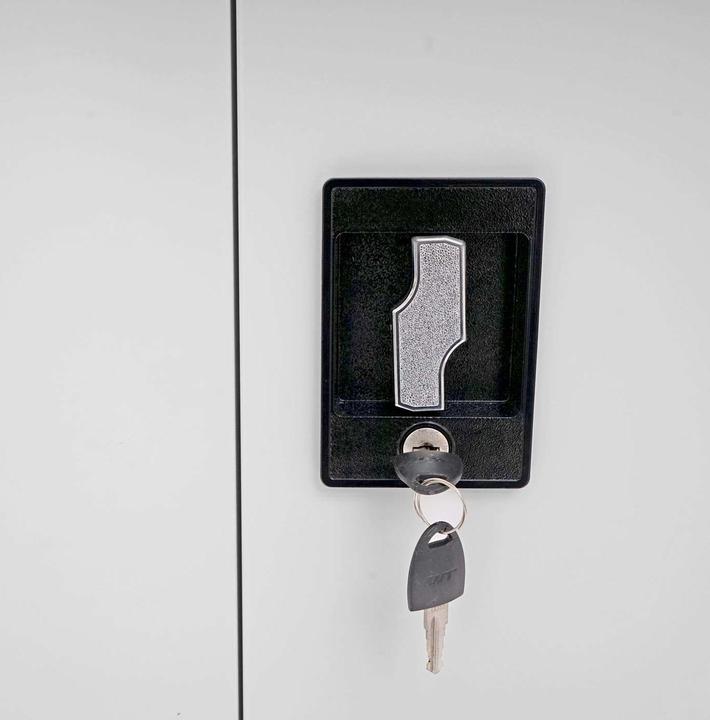 Produktbild JOHN316 Aktenschrank Stahlschrank (90 x 40 x 185 cm)