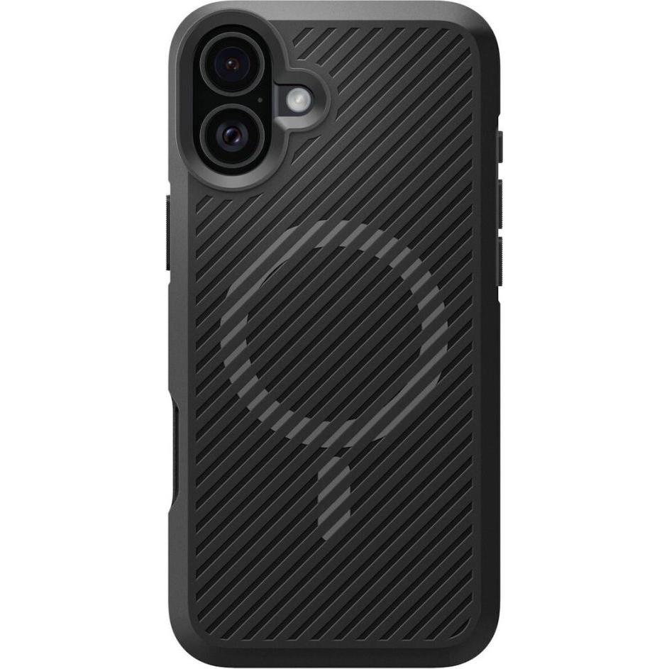 Thumbnail - Spigen Core Armor MAG iPhone 16 MagSafe czarny/matte black ACS08221 (Apple iPhone 16), Smartphone Hülle, Schwarz