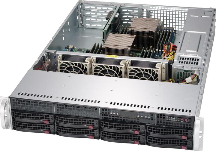 Produktbild Supermicro Gehäuse SuperChassis CSE-825TQC-R802WB