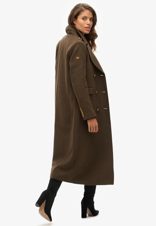 Actual product image Superdry Double Breasted Wool Blend Coat