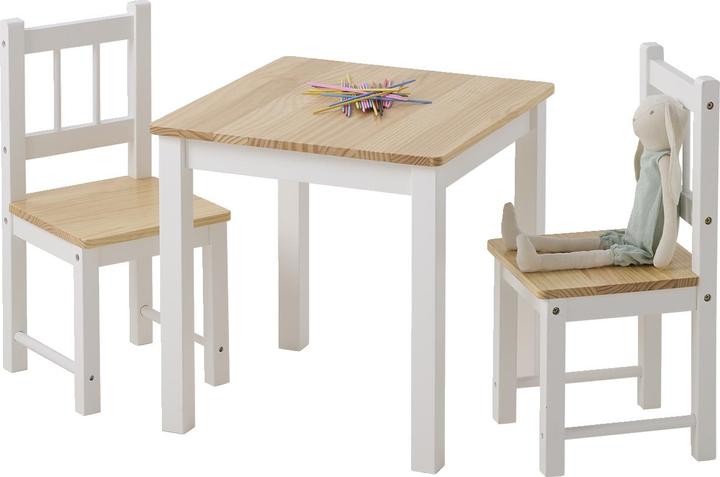 Image du produit Vertbaudet Kinderzimmer Möbel-Set: Tisch & 2 Stühle (Fauteuil pour enfants)