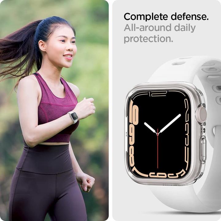 Produktbild Spigen Liquid Crystal case for Apple Watch 4 / 5 / 6 / 7 / SE (44 / 45 mm) crystal clear