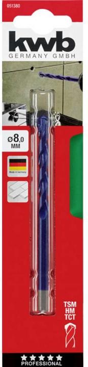 Image du produit kwb Mèches à grès cérame, ø 8.0 mm (8 mm)