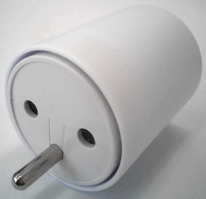 Actual product image Max Hauri T12/Schuko Fix-Adapter (Type 12, CEE 7/7)