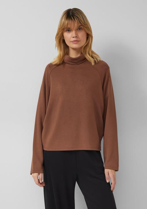 Produktbild s.Oliver Sweatshirt Sweatshirt aus Viskosemix im Relaxed Fit (36)