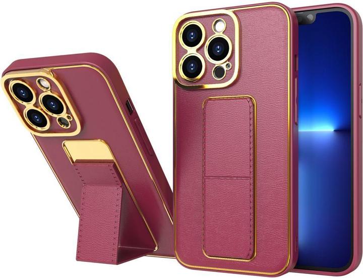 Hurtel New Kickstand Case case for iPhone 12 Pro with stand red (Apple iPhone 12 Pro)