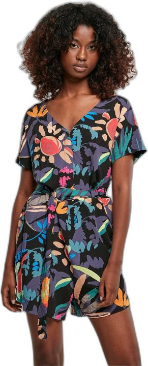 Produktbild Urban Classics Ladies Short Viscose Belt Jumpsuit (XS)