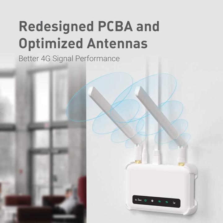 Produktbild iNET GL-X750 (Spitz) Version 2, 4G LTE OpenWrt VPN Router