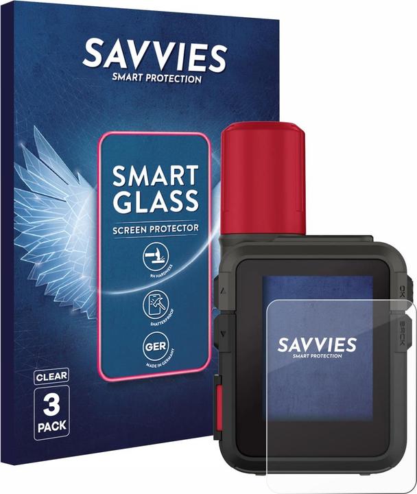 Produktbild Savvies Panzer Schutzglas für Garmin inReach Mini 3 Plus Schutzfolie Displayschutz Display Schutz Glas