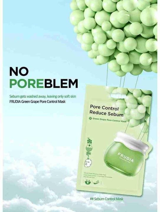 Produktbild Frudia Green Grape Pore Control Mask Sheet Mask 20Ml